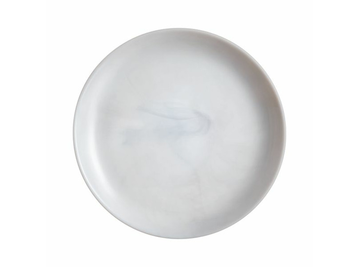 6 assiettes à dessert 19cm gris Diwali Marbre