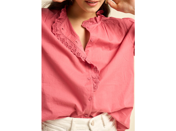 Blouse en voile de coton