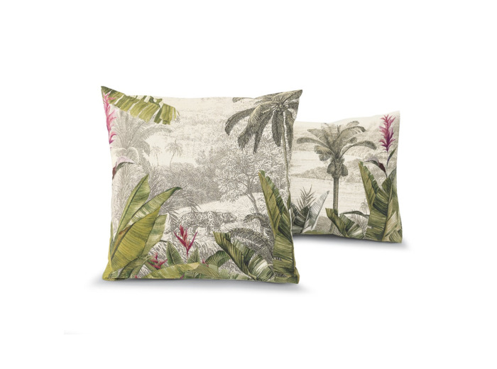 Taie oreiller percale Tahiti | Linge de Lit | Tradition des Vosges