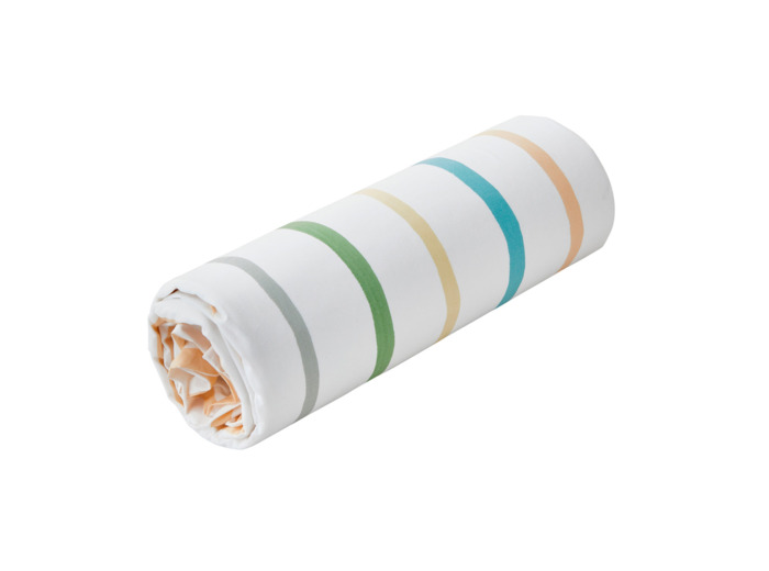 Drap housse Paysage Varois | Percale de coton | Tradition des Vosges