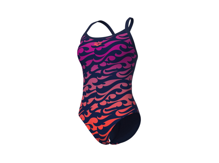 Maillot de bain arena Performance Surfs Up Light Drop Back pour femmes