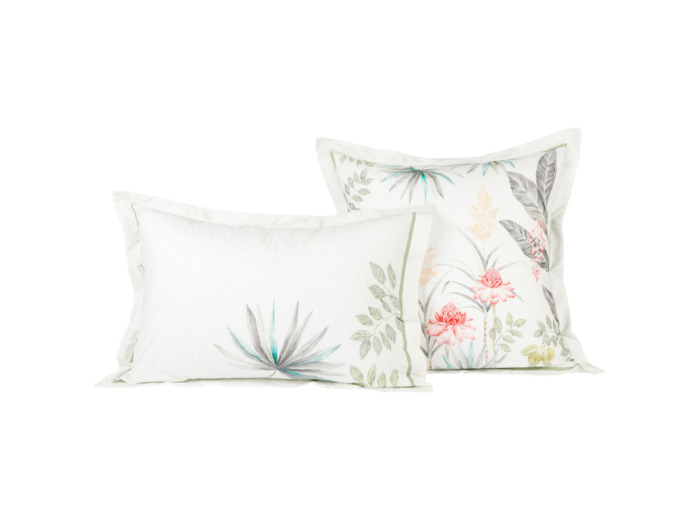 Taie d'oreiller Madinina | Percale à motifs | Tradition des Vosges