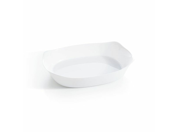Plat de cuisson rectangulaire 34x25cm blanc Smart Cuisine