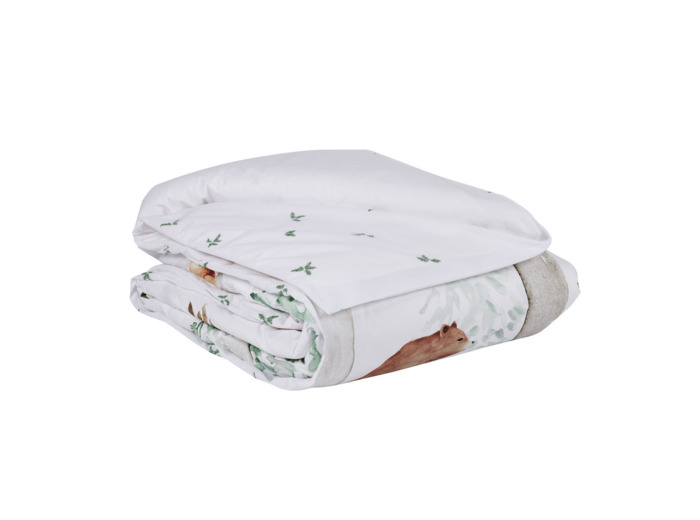 Housse de couette Faon | Linge de lit forêt | Tradition des Vosges