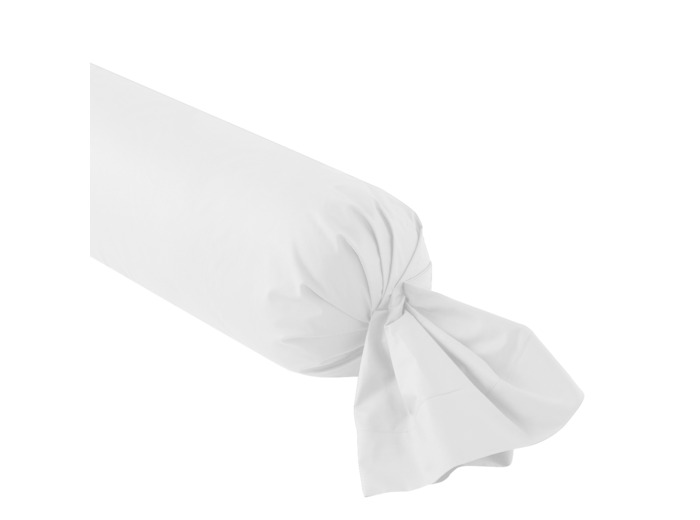 Taie de traversin Studio Coton Blanc