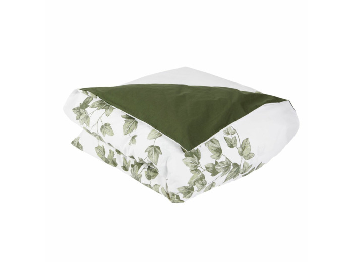 Housse de couette Lierre | Percale de coton | Tradition des Vosges