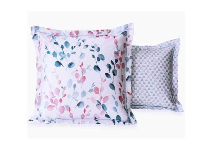 Taie d'oreiller Sofia | Satin imprimé | Tradition des Vosges