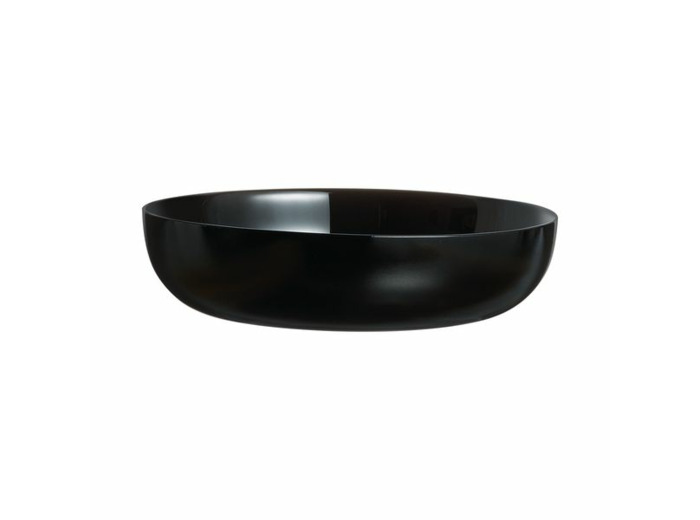 6 assiettes soupe 17cm noir Friends'time