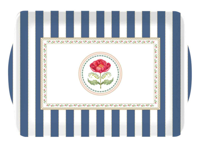 FLOWERY Plateau 33x22cm