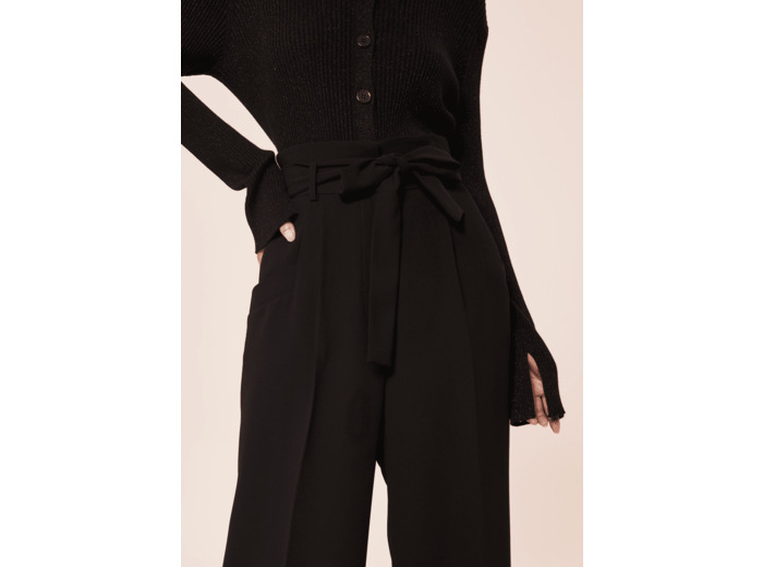 Pantalon Pyla-Noir en Polyester