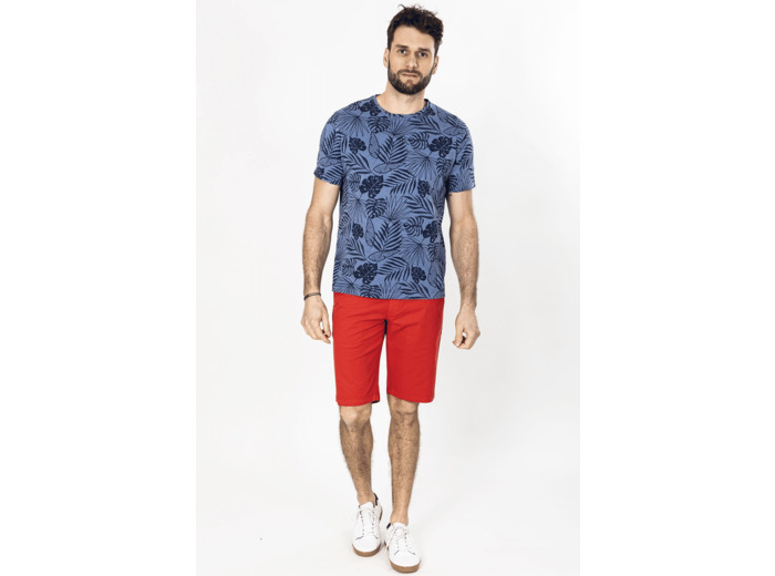 Bermuda Marine En Coton Stretch 54 Marine