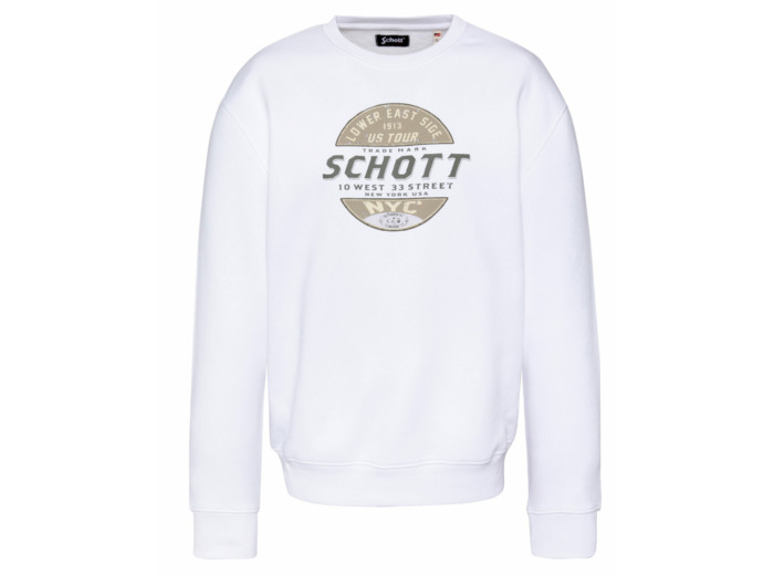 Sweat imprimé SCHOTT SWUSTOUR