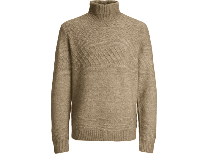 JPRCCMILO KNIT ROLL NECK BF LN