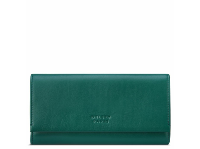 Le cuir lisse portefeuille lg