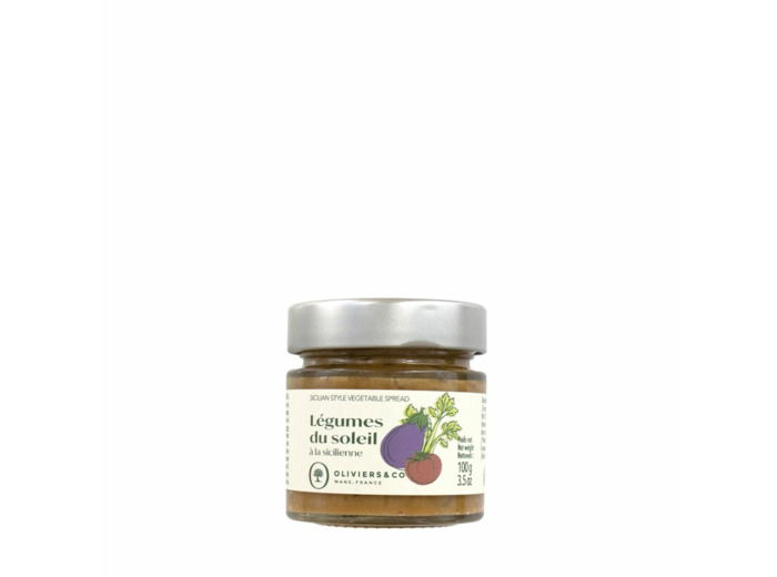 Tartinable Légumes du Soleil à la Sicilienne