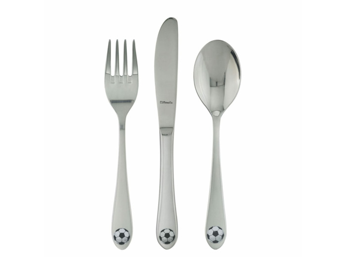 COFFRET DE 3 COUVERTS POUR ENFANT EN ACIER INOX