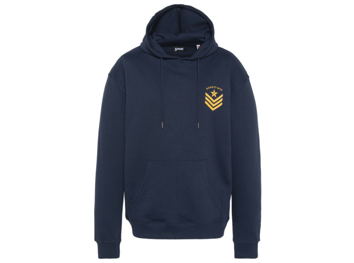 Sweatshirt imprimé army à capuche