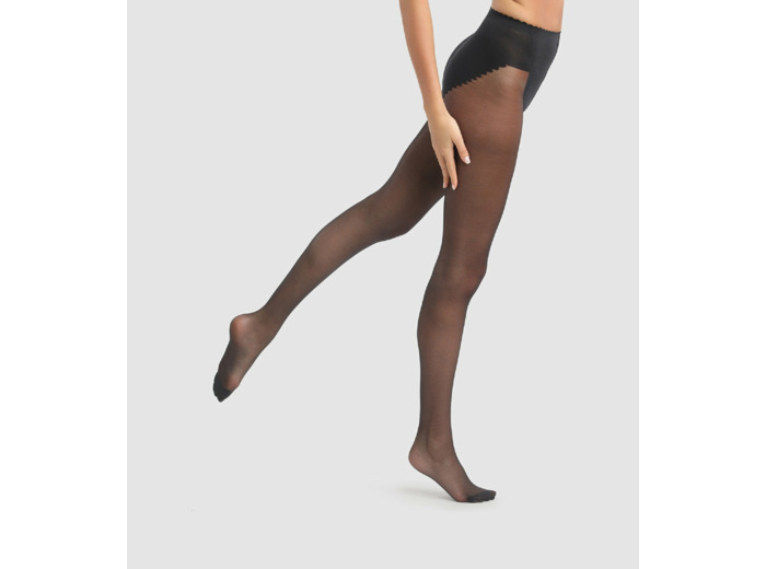 Collant noir Body Touch Ventre Plat 20D