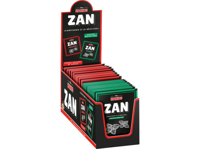 Présentoir Pain Zan Anis Menthe 60 petits pains