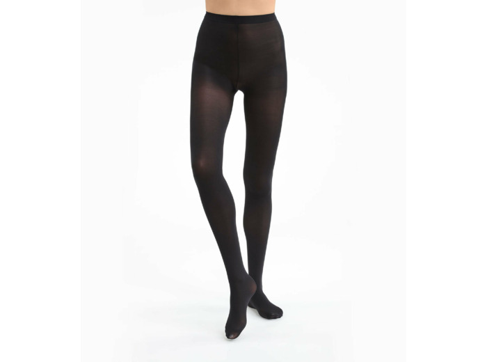Collant noir Diam's jambes fuselées 45D