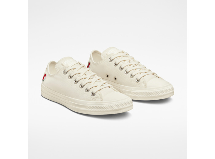 Chuck Taylor All Star Ox Egret/Egret/Sunrise Pink