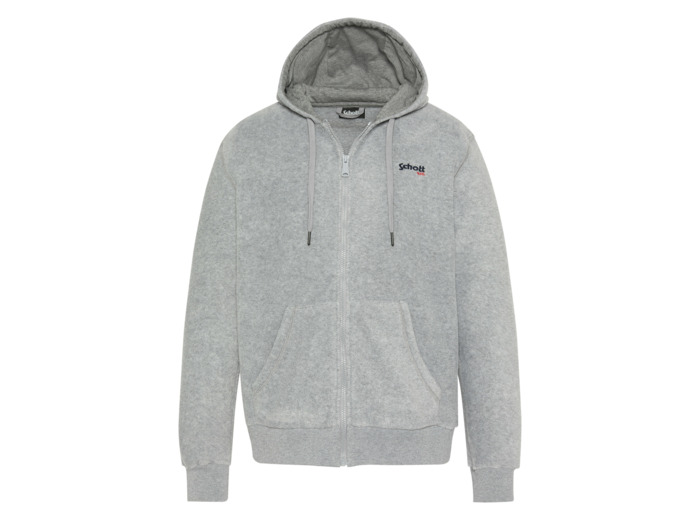 Gilet polaire à capuche