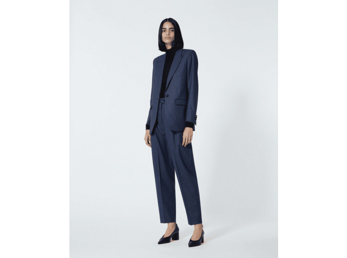 Veste A Rayures Fines