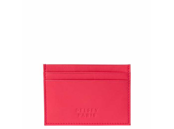 Le cuir lisse porte-cartes