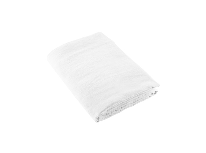 DRAP PLAT | Lin Lavé Lina - Blanc