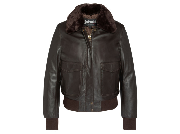 Blouson aviateur avec col en fausse fourrure amovible