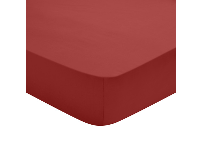 Drap Housse Studio Coton Rouge