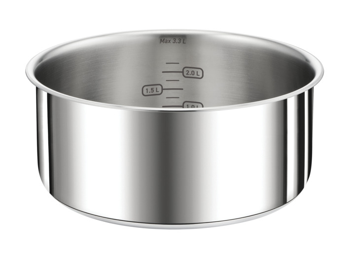 Ingenio Préférence, Casserole manche amovible, Inox, Induction, 22cm