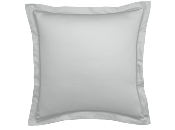 Taie d'oreiller Harmonie Satin de coton coloris Gris