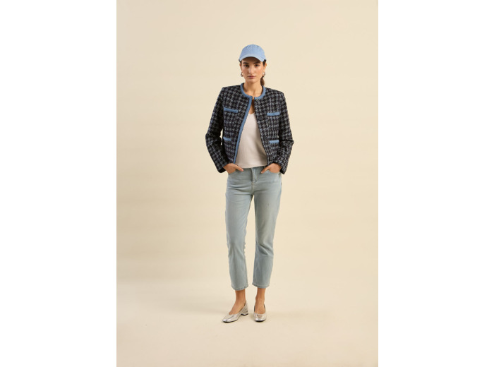 Jean slim 7/8 cinq poches