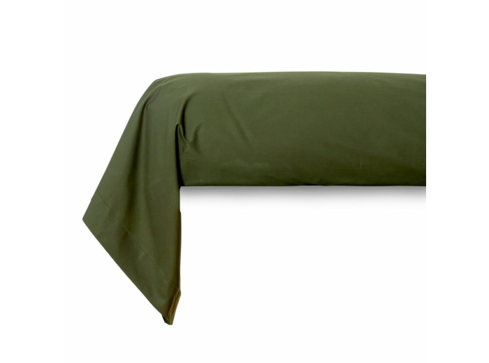 Taie Traversin Lierre | Percale de coton | Tradition des Vosges