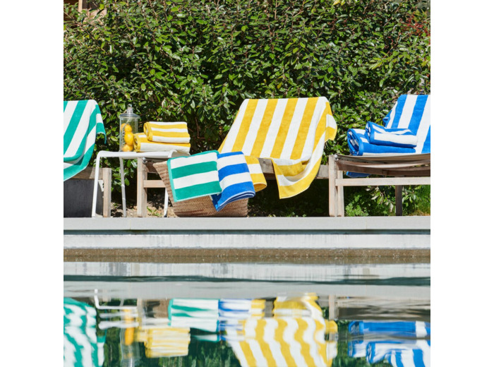 Drap de plage Les Planches | Eponge 550g/m² | Tradition des Vosges