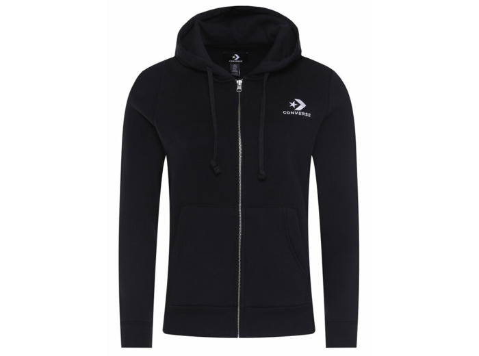 Star Chevron Emb Fz Hoodie Navy