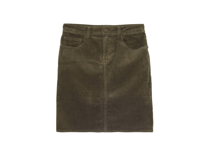 Jupe courte en velours