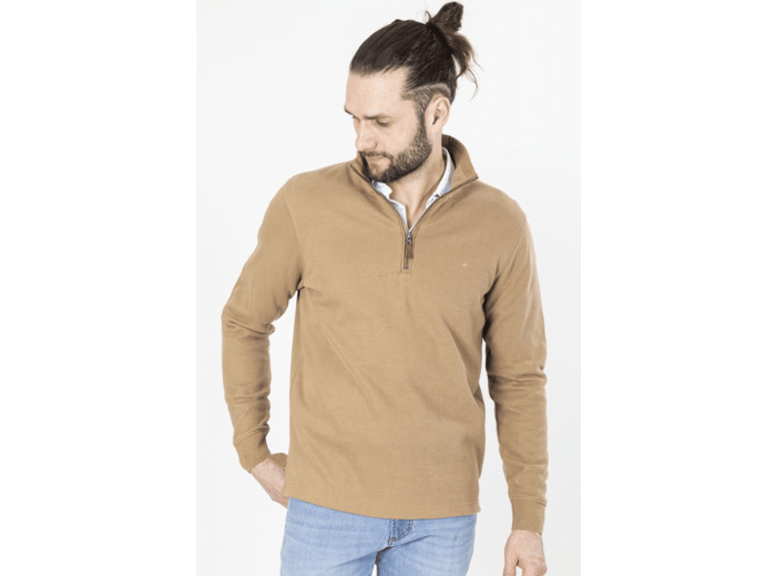 Sweat Beige En Coton