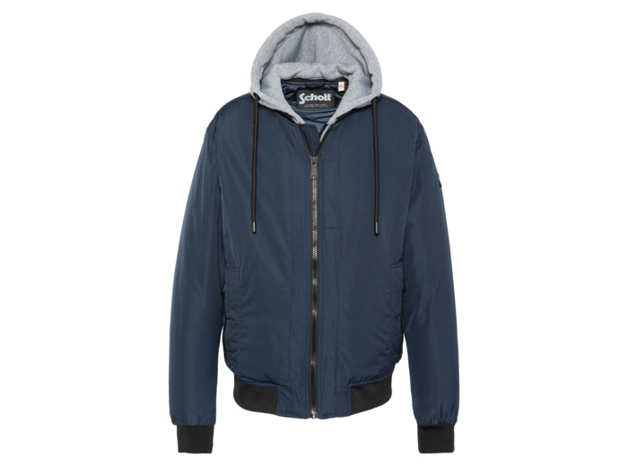 Blouson à capuche avec plastron amovible