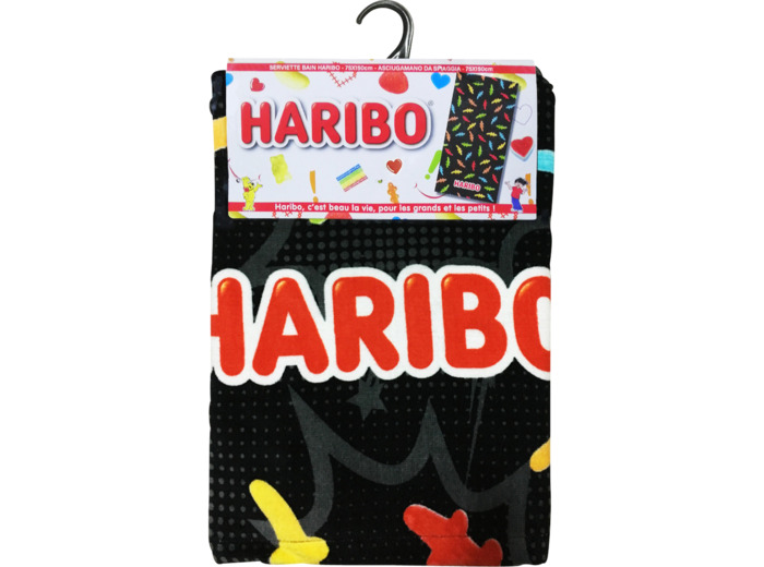 Serviette de plage HARIBO Croco