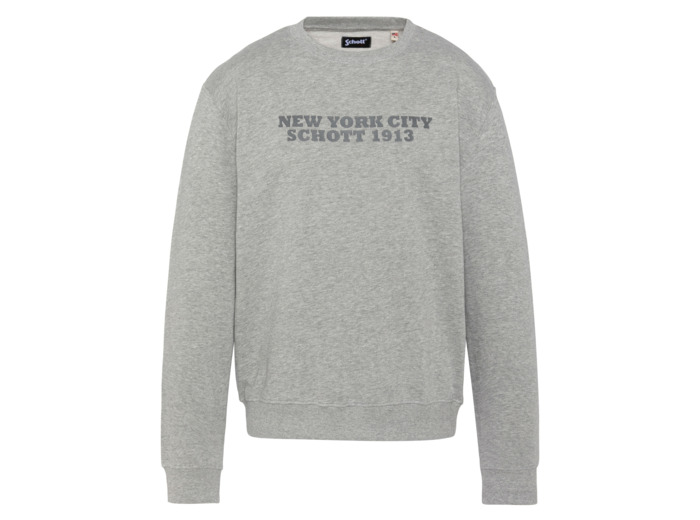 Sweatshirt imprimé col rond