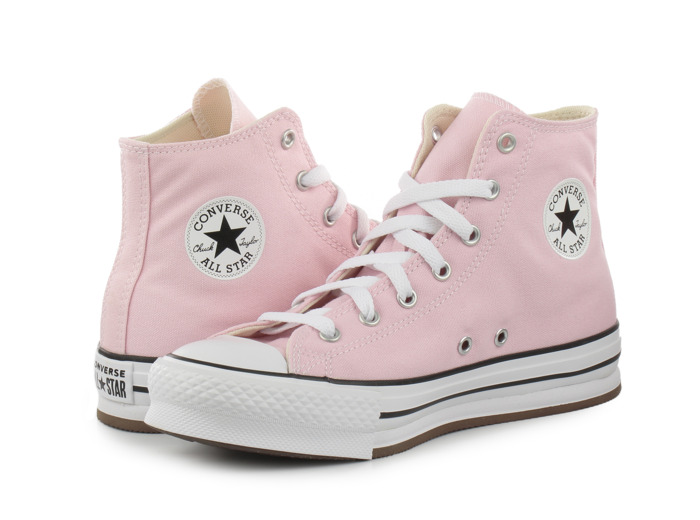 Chuck Taylor All Star Eva Lift Hi Sunrise Pink/White