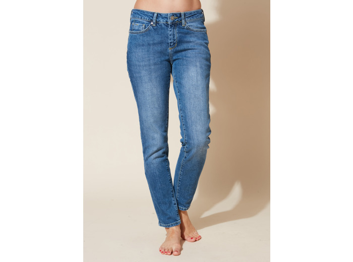 Jean slim à cinq poches