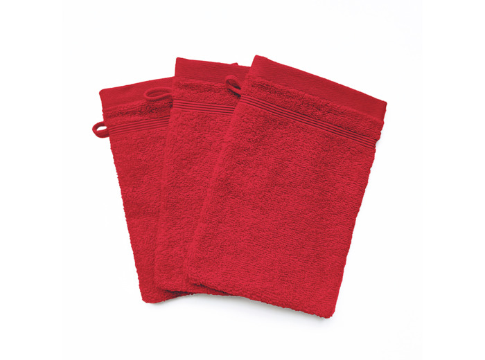 Lot de 3 gants DODO MINERAL - Coloris ROUGE