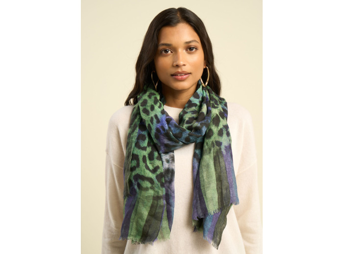 Foulard coloré imprimé