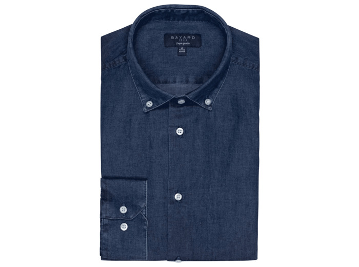 Chemise Toile Jean En Coton