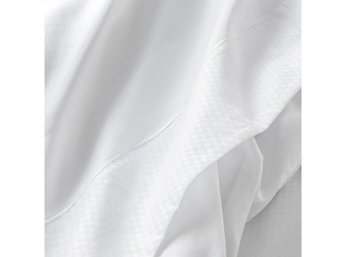 DRAP PLAT | Bord De Mer - Blanc/Blanc