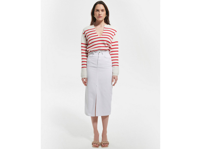 Jupe Jude Blanc en Coton