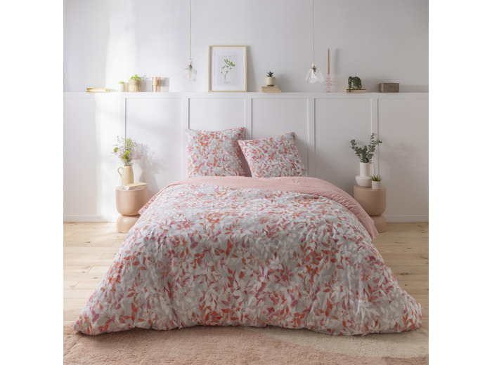 PACK HOUSSE DE COUETTE + TAIE(S) D'OREILLER COTON SOUS BOIS